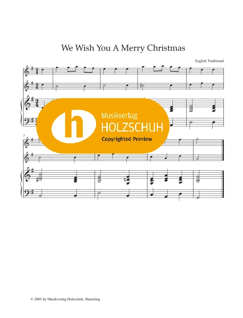 We Wish You A Merry Christmas